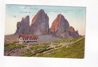 4778) THREE PEAKS HUT - Alpine Club SÜDTIROL Mountain Hut 1911
