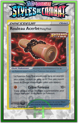 Acerbe Rolle Final Faust Reverse - EB05 - 133/163 - Pokemon Karte Neu Französisch