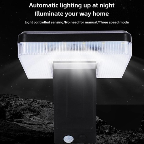 Foldable LED Solar Light Outdoor Wall Lamp Motion Sensor Light Street X2B7 Y6Z4 - Picture 4 of 17