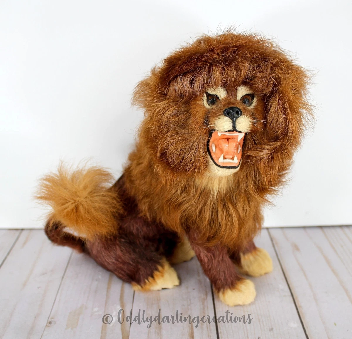 Stuffed lion real outlet