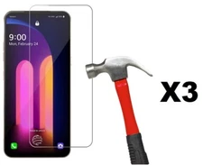 LG V60 ThinQ Screen Protector,Tempered Glass 9H Anti-Scratch Bubble Free