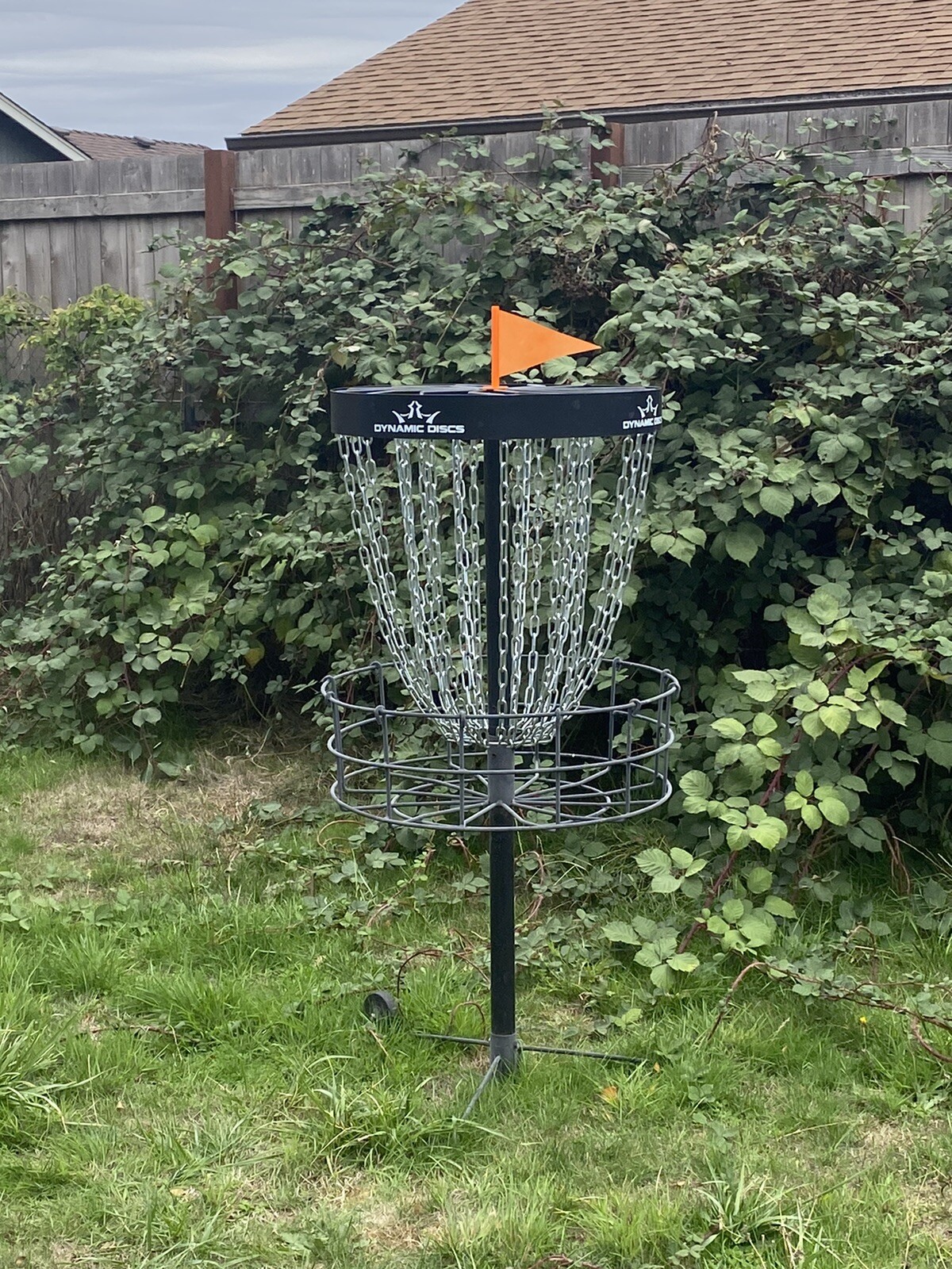 Disc Golf Basket Flag Topper in “Orange” 3D Printed Fits 13/4