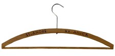 1940s Vintage St. Andre NV Aneca Brussels Belgium LAUNDRY Wood Clothes Hanger