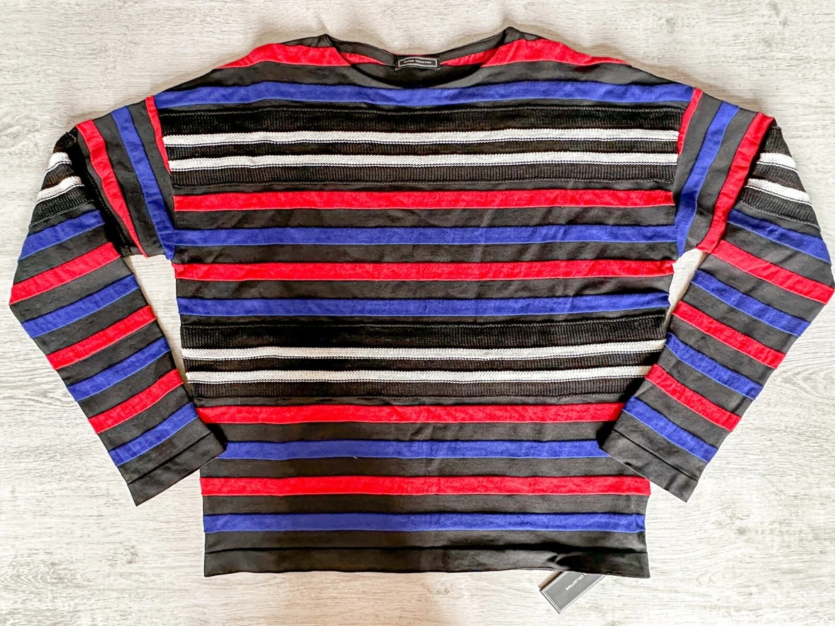 TOMMY HILFIGER COLLECTION Striped Long Sleeve Sweater Jumper NWT