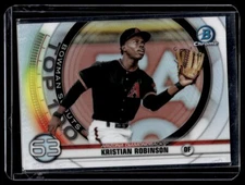 2020 Bowman Scouts Top 100 Kristian Robinson Arizona Diamondbacks #BTP-63