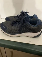 Propet One Mens MAA102 Diabetic Approved Blue Silver Walking Shoe Sz 8.5