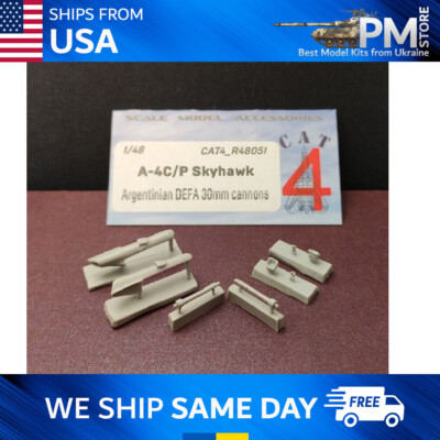 CAT4 R48051 A-4C/P Skyhawk Argentinian DEFA 30mm Cannons scale model kit 1/48