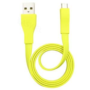 For Logitech UE BOOM Bluetooth Speaker PC/DC charger Micro USB Cable yellow