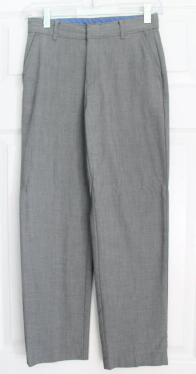 Pantalon Habillé Garçon IZOD – Gris Anthracite – Taille 12R – État Très Bon