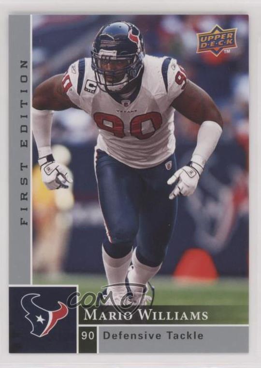 2009 Upper Deck First Edition Silver Mario Williams #61