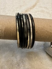 Handmade Natural Water Buffalos Horn Size Bangle Set Of 7 Size 55 To 65