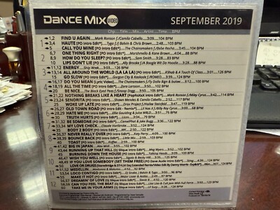 Promo Only Dance Mix Video SEPTEMBER 2019 DVD | eBay
