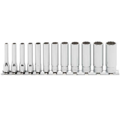 Ko-ken RS2305M/12 Hex 1/4''Sq. Dr. 12 Point Socket Set 4-14 mm 12 Pcs