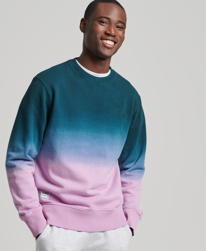 Superdry Mens Code Dip Dye 2.0 Crew 
