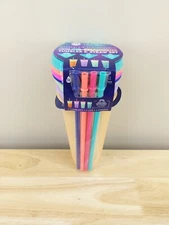 TAL COLOR-CHANGING SOLID REUSABLE TUMBLER & STRAW SET - 4 PACK - 24oz - NO BPA