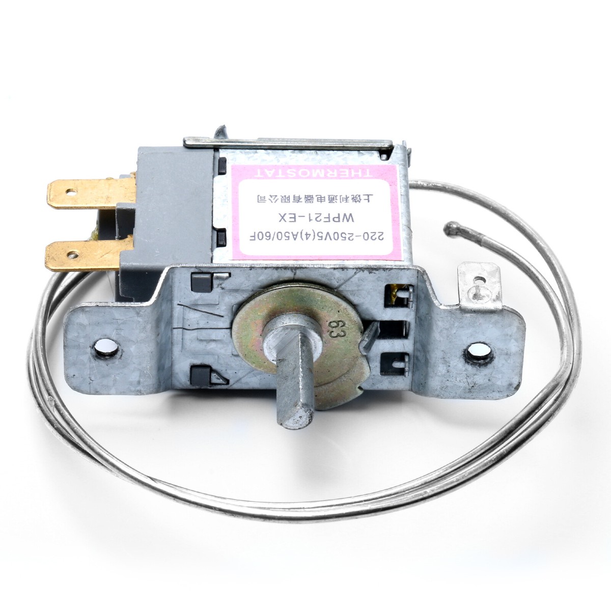Termostato For Frigorifero WPF21-EX Sonda A 2 Pin Termostato For Frigorifero WPF21-EX Sonda A 2 Pin