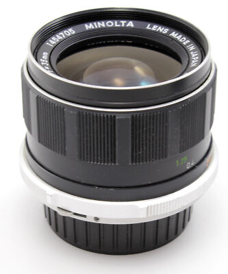 【美品】MINOLTA MC W.Rokkor-HG 35mm F2.8 Minolta MC W.ROKKOR HG 35mm f/2.8 lens - MD mount - poor optics
