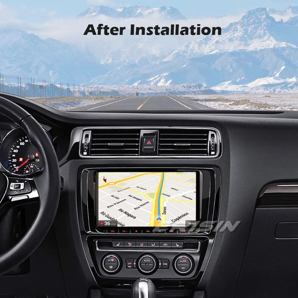 9"Car Stereo Android 10.0 For VW Passat Golf MK 5/6 Touran Polo Seat DSP CarPlay - Image 2 of 4