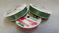 60 Plus Ft Vintage Reversible Satin-plus Polyolefin Ribbon 2 Spools 161085 60 Plus Ft Vintage Reversible Satin-plus Polyolefin Ribbon 2 Spools 161085