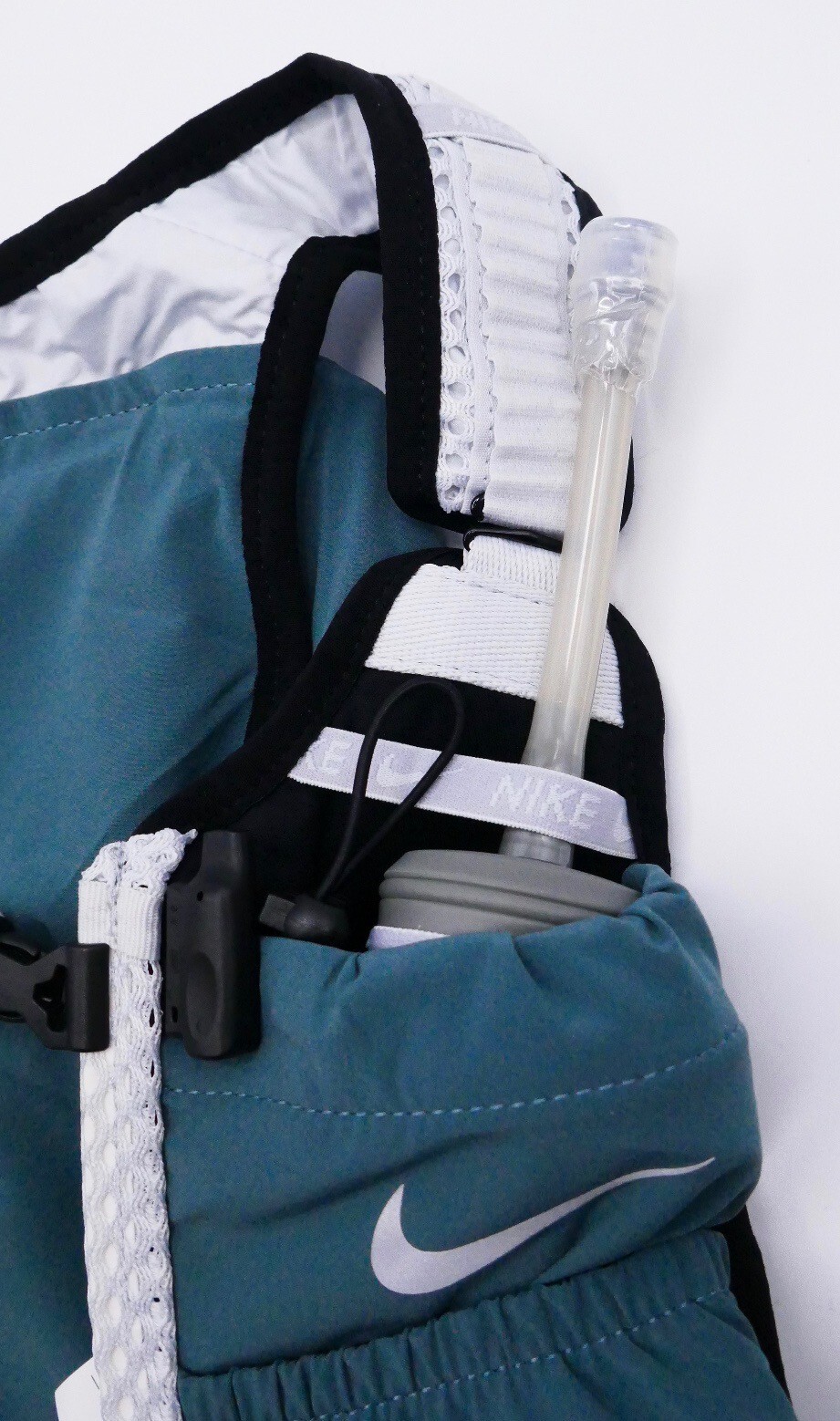 Nike Kiger 4.0 Womens M/L Running Vest Hasta/Black/Pure Platinum/Silver