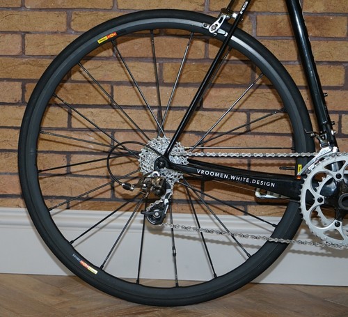 CERVELO R5 FULL CARBON 61CM KSYRIUM SLR WHEELSET SRAM FORCE GROUPSET ROAD BIKE - Picture 6 of 12