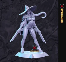 Inna Pinup Western RPG Sci-Fi Miniature Pathfinder Tabletop Game RN_Estudio