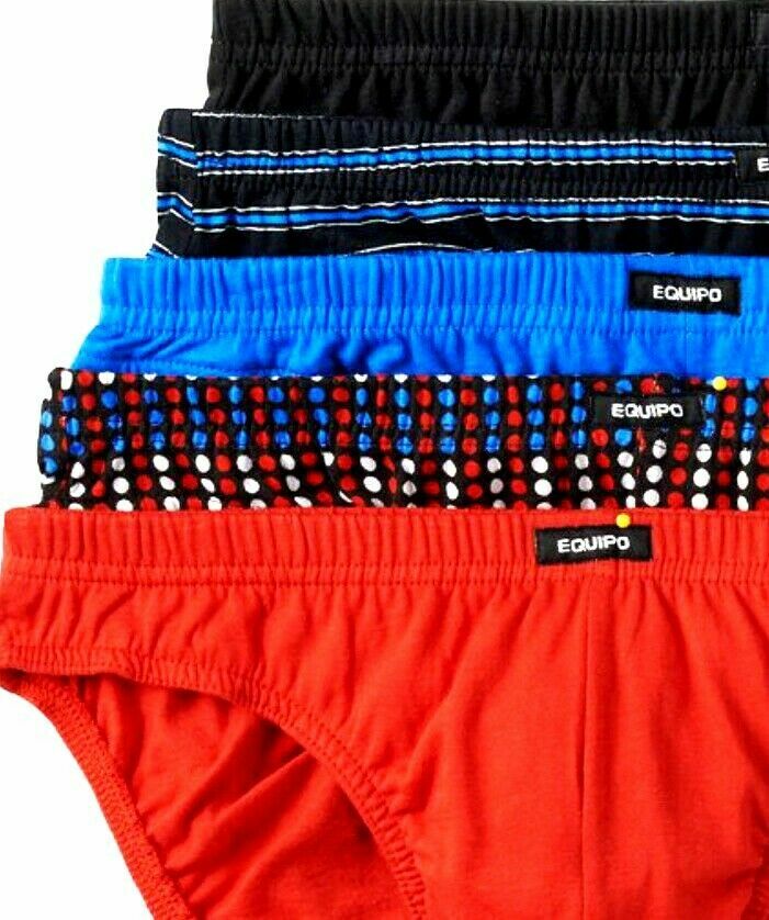 Equipo men Briefs bikinis 5pack cotton soft underwear tangas cueca eBay