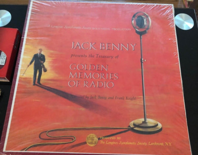 Sealed New Jack Benny Golden Memories of Radio Sealed LP Album Set