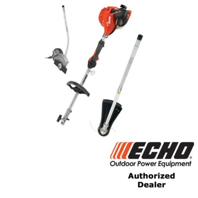 Echo PAS-225VP Powerhead with 17 inch Trimmer and Edger Attachment Combo Kit