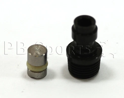 Guerrilla Air Black Micro Fill nipple assembly kit for MYTH paintball regulator