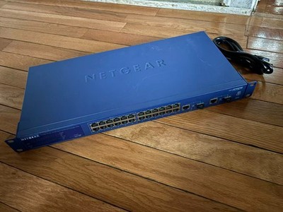 NETGEAR ProSafe FS726TP 24-Port 10/100 Smart Switch PoE + 2 Gigabit Ports