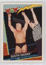 1992 Topps WCW UK Dusty Rhodes Dustin Rhodes #37 0w6