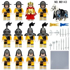 Castle Knights  Video Game Custom Lego Mini Figure x 12 Soldiers Hero Toy Models