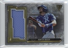 2020 Topps Triple Threads Single Jumbo Relics 10/36 Hunter Dozier #SJR-HD 01xt