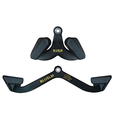 LAT Pull Down Bar for Cable Machine, LAT Pulldown Attachments T 2 Pieces BL26