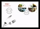 Dr Jim Stamps Iceland Europa 2005 Culinary Arts 2V Set First Day Cover