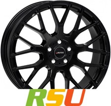 4x Autec Typ NH - Nimah schwarz 8.5x20" ET35 LK5 112 ML 66.6 Alufelgen 20 Zoll