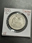 1855 O Seated Liberty Silver Half Dollar VF Very Fine U.S. 50c Type Coin (18316)