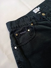 Vintage Y2K Calvin Klein Black Jeans 100 Cotton Men's Size 30 36009