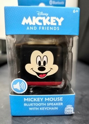 Genuine NEW Bitty Box Disney Mickey Mouse Bluetooth Speaker with Keychain