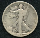 "Key Date" 1921 Walking Liberty Silver Half Dollar 50c - Good+