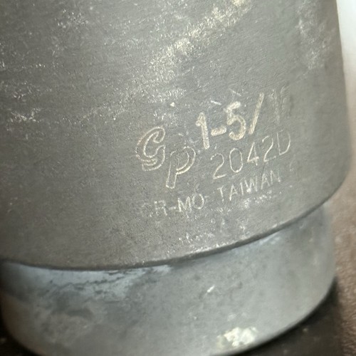 Grey Pneumatic 2042D 1/2" Drive 1-5/16" Deep Impact Socket - Picture 2 of 6