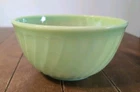 Vintage Fire King Jadite Swirl Mixing Bowl 7 3/4"