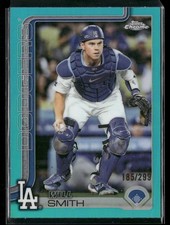 2025 Topps Chrome Update WILL SMITH #USC196 TEAL Refractor /299 DODGERS
