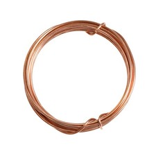 Bare Copper Wire 1mm and 2mm &ndash; Flexible 18 Gauge / 12 Gauge Craft Wire for Je...