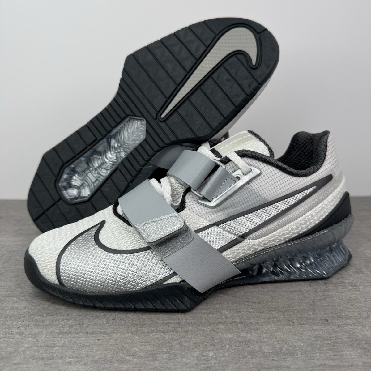 Nike Romaleos SE Weightlifting Shoes Wolf Grey FZ8663-100