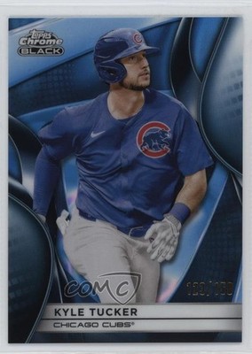 2025 Topps Chrome Black Blue Lava Refractor /150 Kyle Tucker #31 17uv