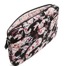 Vera Bradley BOTANICAL PAISLEY Cotton Laptop Organizer Bag NWT
