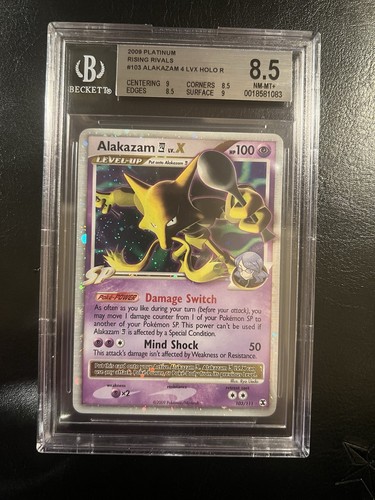 Alakazam E4 LV.X graded BGS 8.5 for sale on eBay