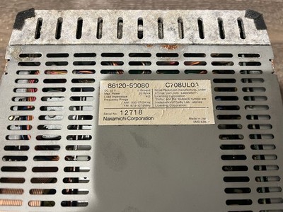 90-92 Lexus LS400 Nakamichi Radio Head Unit OEM #86120-50080 | eBay